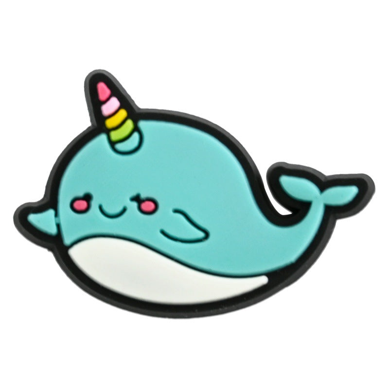 Cartoon Style PVC Shoe Buckle For Casual Shoes Featuring Fun And Playful Design