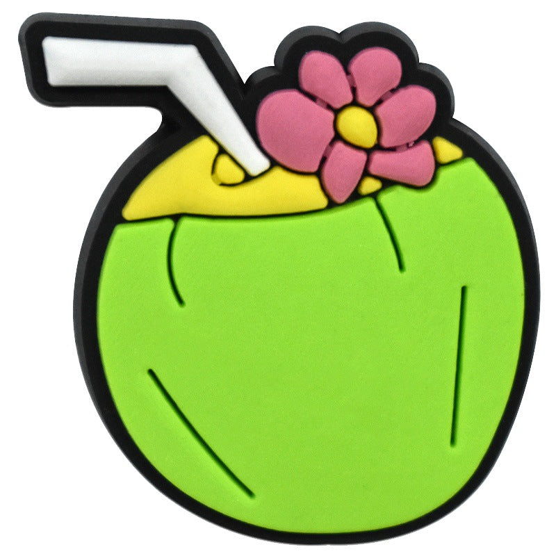 Cartoon Style PVC Shoe Buckle For Casual Shoes Featuring Fun And Playful Design