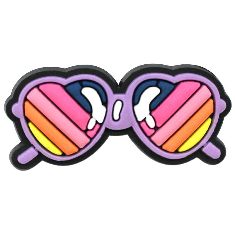 Cartoon Style PVC Shoe Buckle For Casual Shoes Featuring Fun And Playful Design