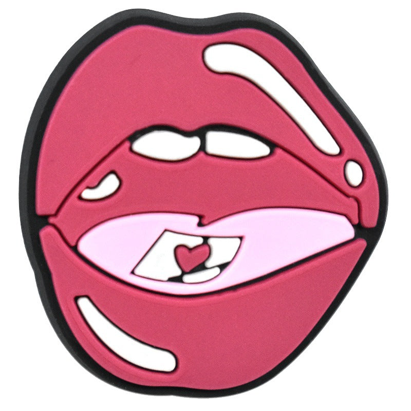 Cartoon Style PVC Shoe Buckle For Casual Shoes Featuring Fun And Playful Design