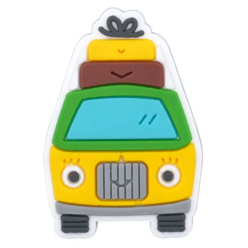 Cartoon Style PVC Shoe Buckle For Casual Shoes Featuring Fun And Playful Design