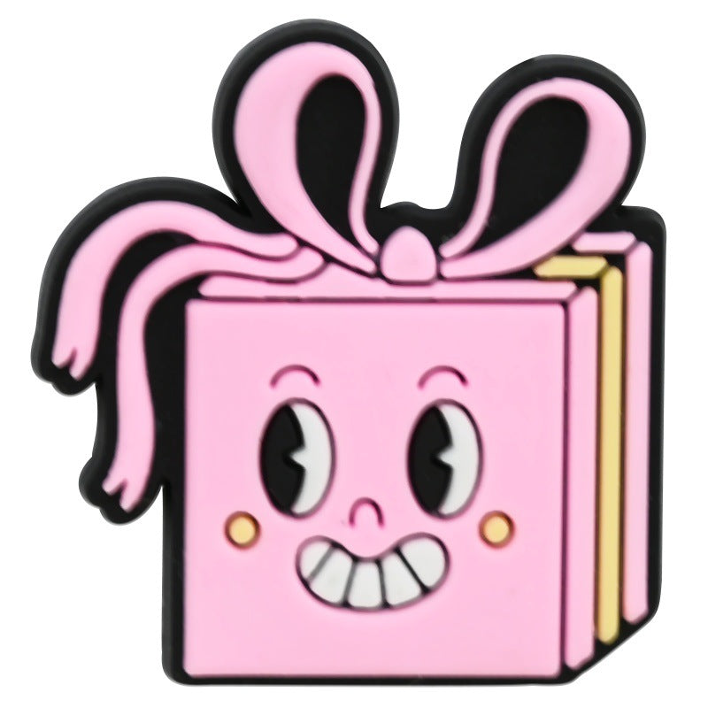 Cartoon Style PVC Shoe Buckle For Casual Shoes Featuring Fun And Playful Design