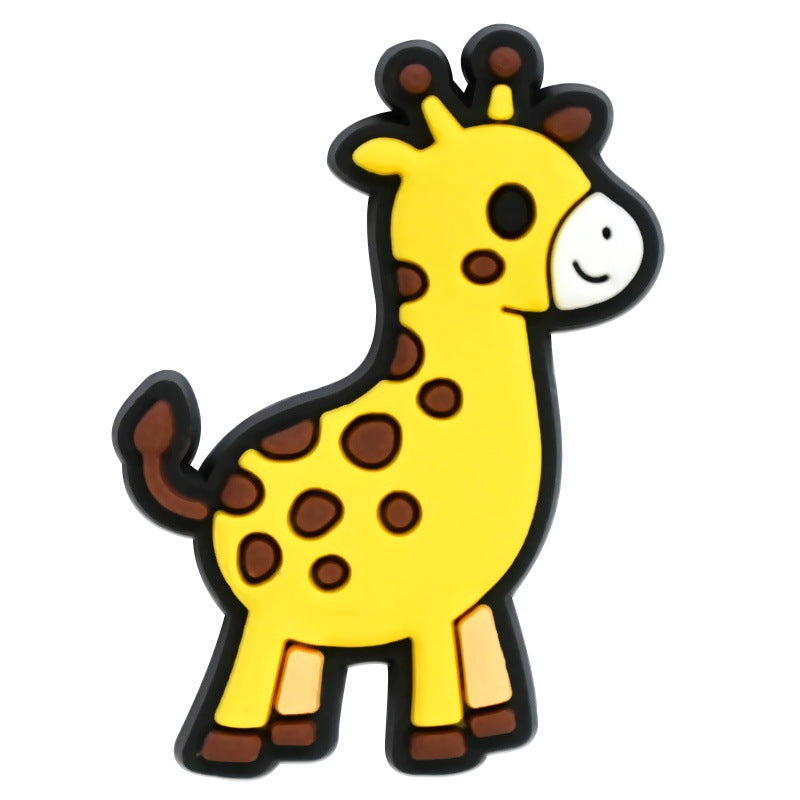 Cartoon Style PVC Shoe Buckle For Casual Shoes Featuring Fun And Playful Design