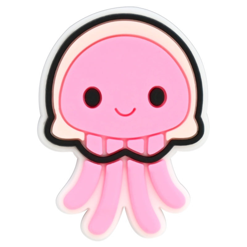 Cartoon Style PVC Shoe Buckle For Casual Shoes Featuring Fun And Playful Design