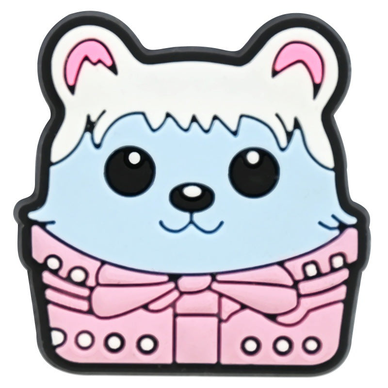 Cartoon Style PVC Shoe Buckle For Casual Shoes Featuring Fun And Playful Design