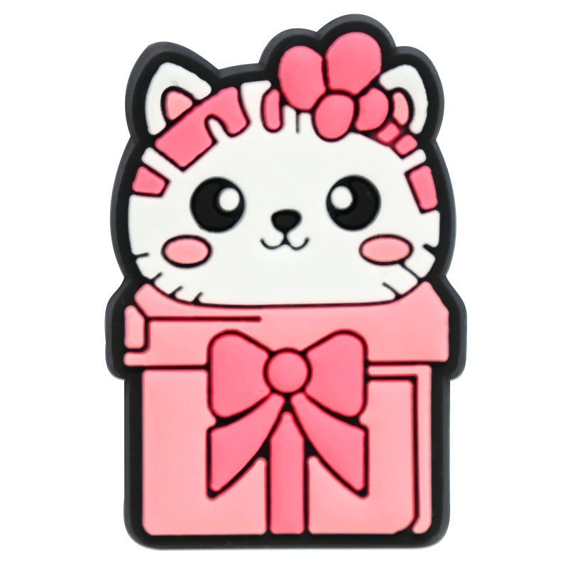 Cartoon Style PVC Shoe Buckle For Casual Shoes Featuring Fun And Playful Design