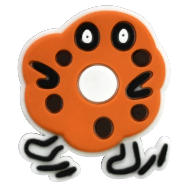 Cartoon Style PVC Shoe Buckle For Casual Shoes Featuring Fun And Playful Design