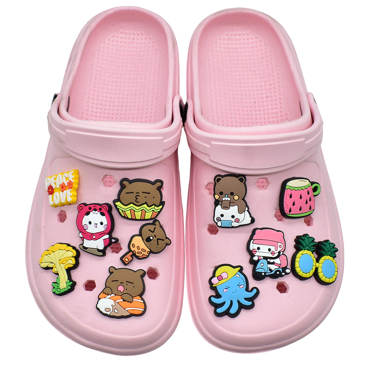 Cartoon Style PVC Shoe Buckle For Casual Shoes Featuring Fun And Playful Design