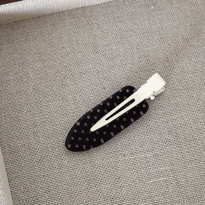 New Style Polka Dots Hairpin For Women, Acrylic Material, Multicolor, Perfect For  Spring And Summer