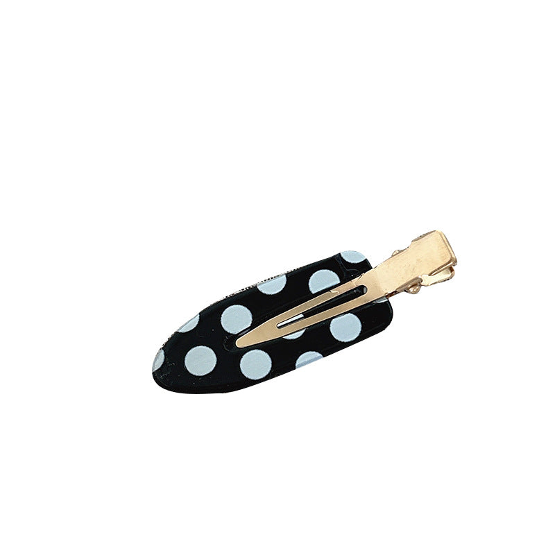 New Style Polka Dots Hairpin For Women, Acrylic Material, Multicolor, Perfect For  Spring And Summer