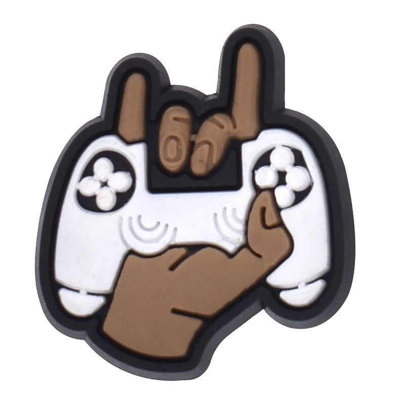 Cartoon Style PVC Shoe Buckle For Slippers Featuring Fun And Durable Design