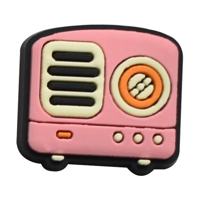 Cartoon Style PVC Shoe Buckle For Slippers Featuring Fun And Durable Design