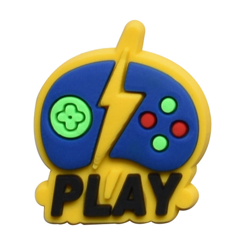 Cartoon Style PVC Shoe Buckle For Slippers Featuring Fun And Durable Design