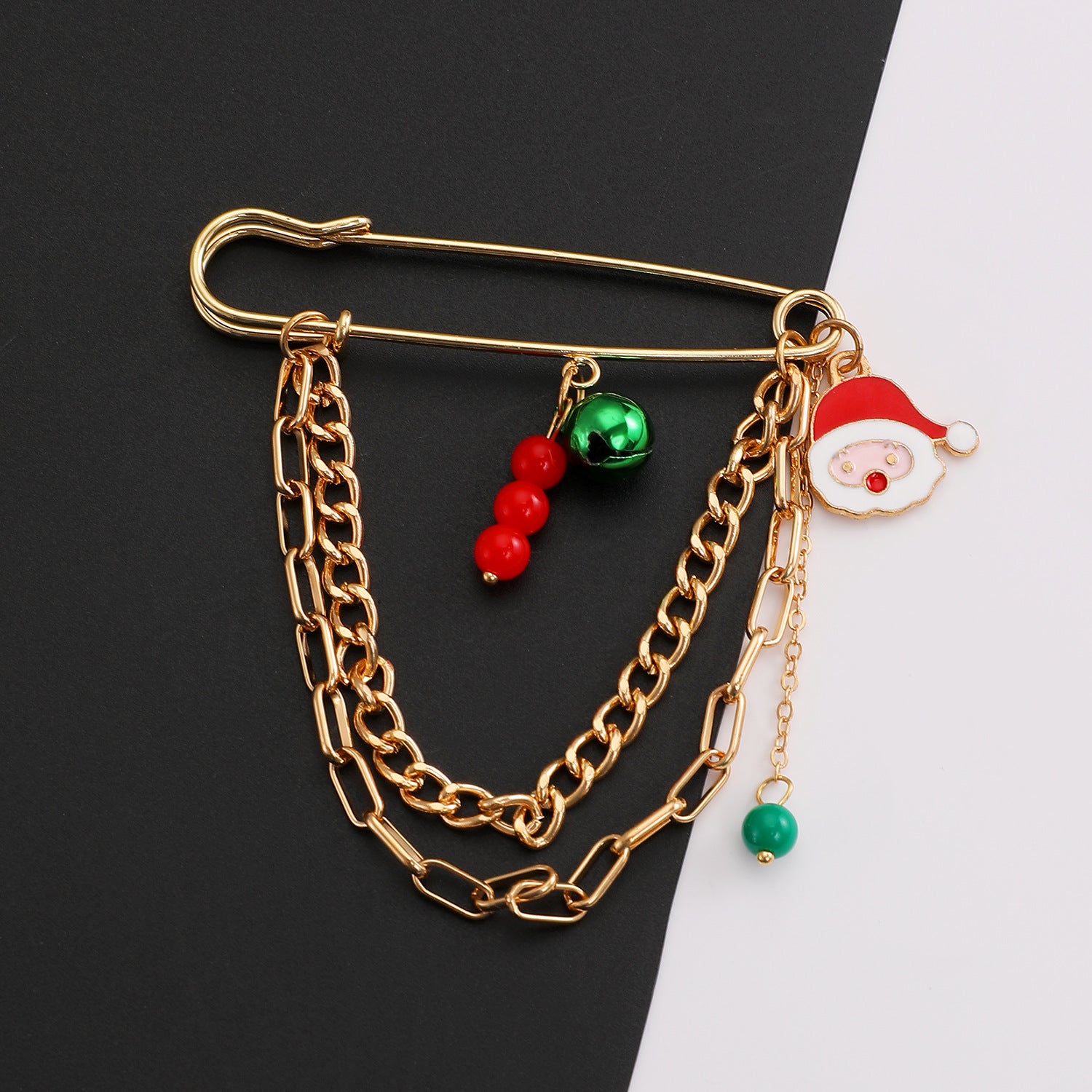 Elk Pin Made Of Zinc Alloy With Electroplated Finish, Perfect For Christmas