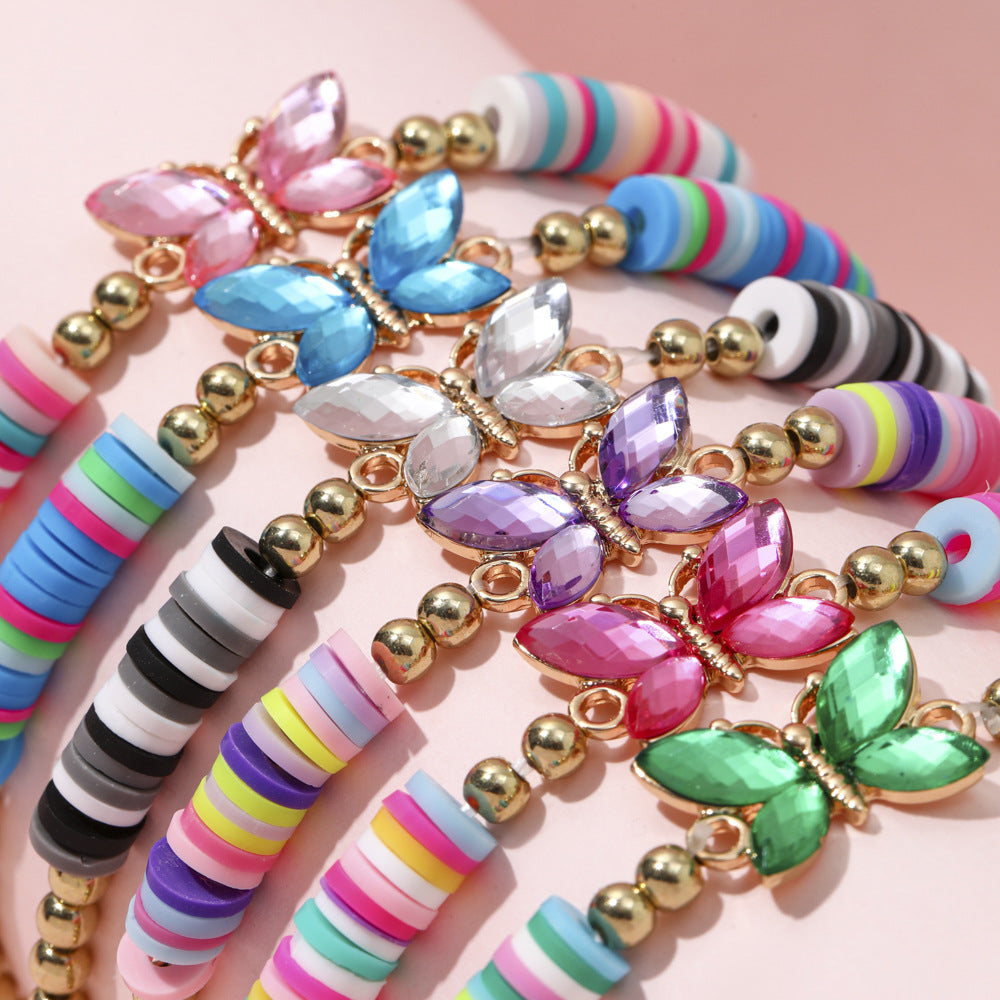 Butterfly Braid Bracelets For Girls, Perfect For Summer And Anniversary Gifts