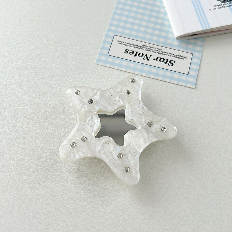 Sea Pattern Acrylic Airbag Bracket In Simple Style, Transparent Mobile Phone Stand