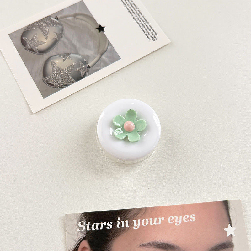New Style Daisy Airbag Bracket Resin Phone Holder In Transparent Color