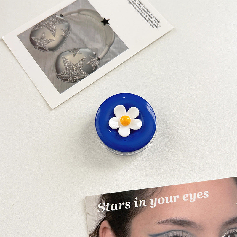 New Style Daisy Airbag Bracket Resin Phone Holder In Transparent Color