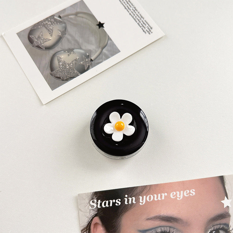 New Style Daisy Airbag Bracket Resin Phone Holder In Transparent Color