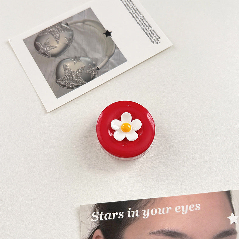 New Style Daisy Airbag Bracket Resin Phone Holder In Transparent Color