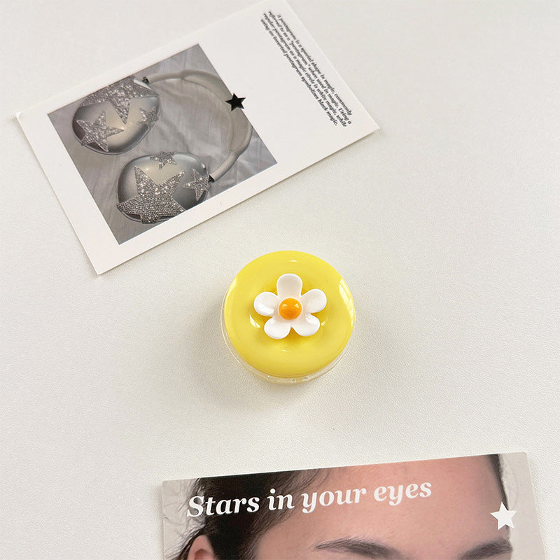 New Style Daisy Airbag Bracket Resin Phone Holder In Transparent Color
