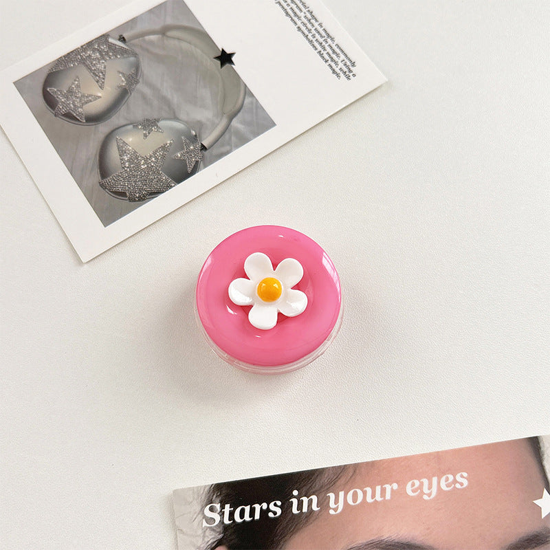 New Style Daisy Airbag Bracket Resin Phone Holder In Transparent Color