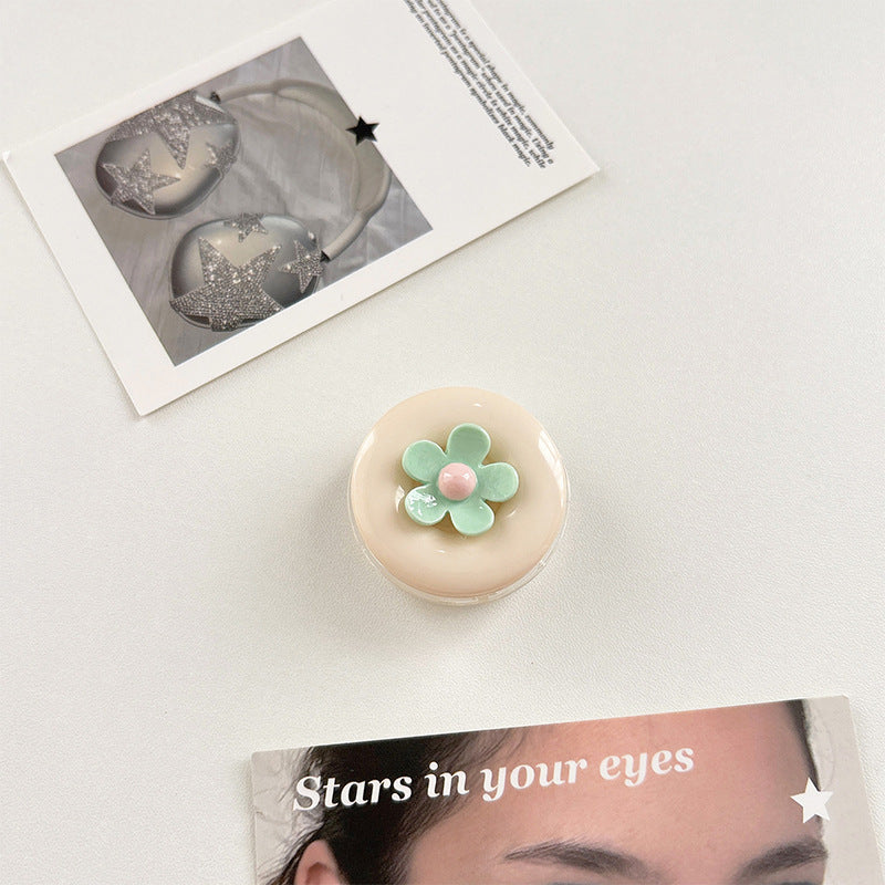 New Style Daisy Airbag Bracket Resin Phone Holder In Transparent Color