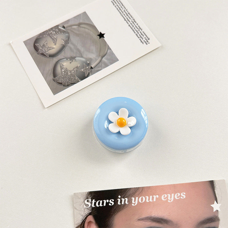 New Style Daisy Airbag Bracket Resin Phone Holder In Transparent Color