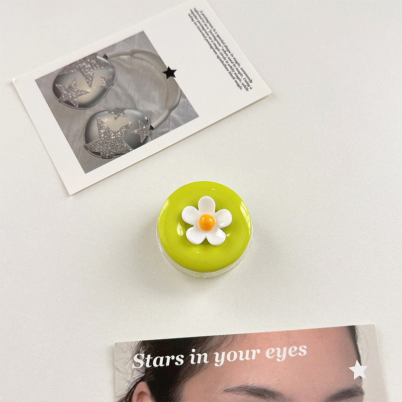 New Style Daisy Airbag Bracket Resin Phone Holder In Transparent Color