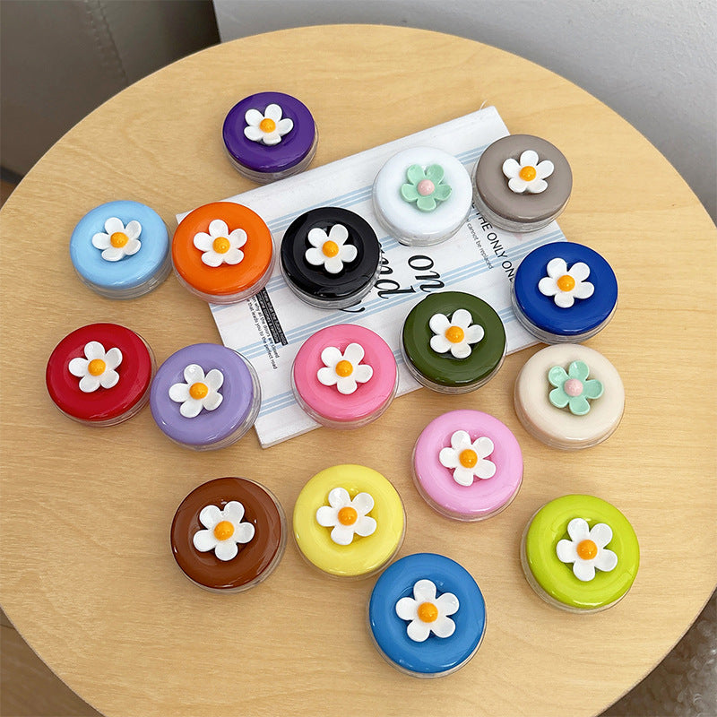 New Style Daisy Airbag Bracket Resin Phone Holder In Transparent Color