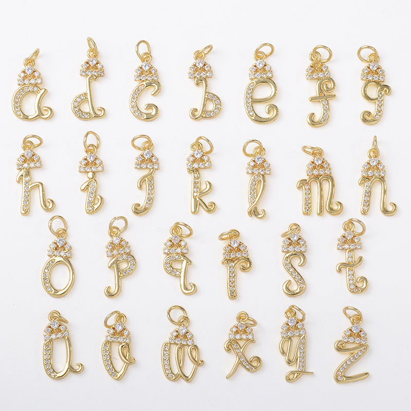 Copper Pendant With Electroplated 18K Real Gold Plated Finish In Gold, Jewelry Accessories