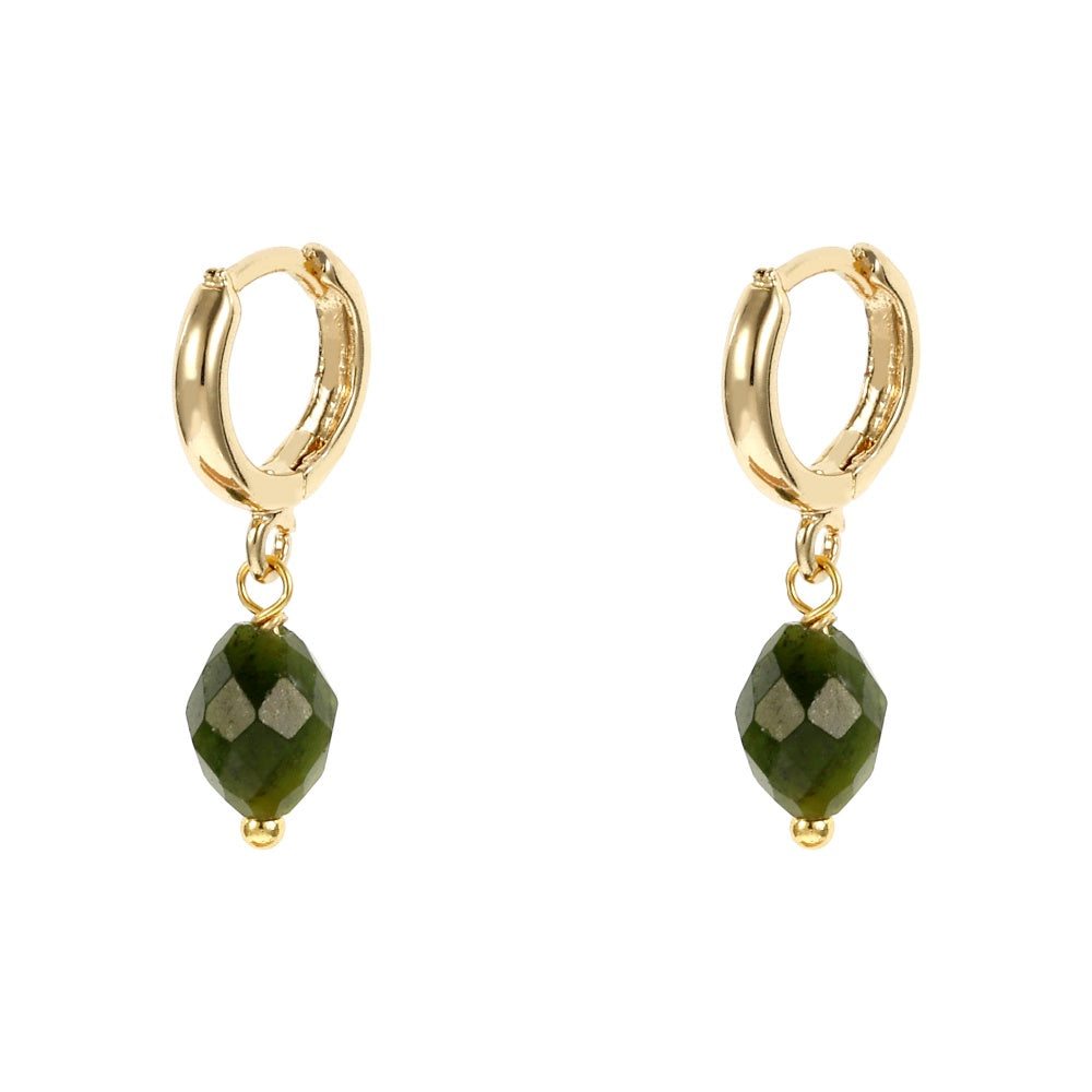 Geometric Jewelry Set In IG Style Featuring Beading Craft And Electroplated 18K Real Gold Plated Copper With Beaded Chain
