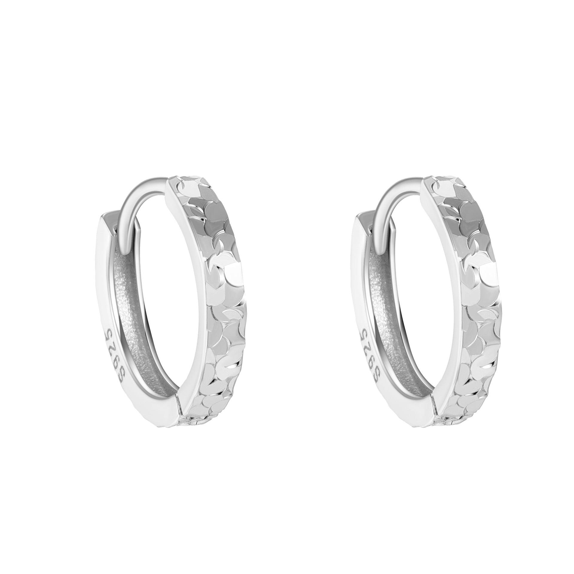 Gold Circle Hoop Earrings For Women In 925 Sterling Silver Featuring New Style Design