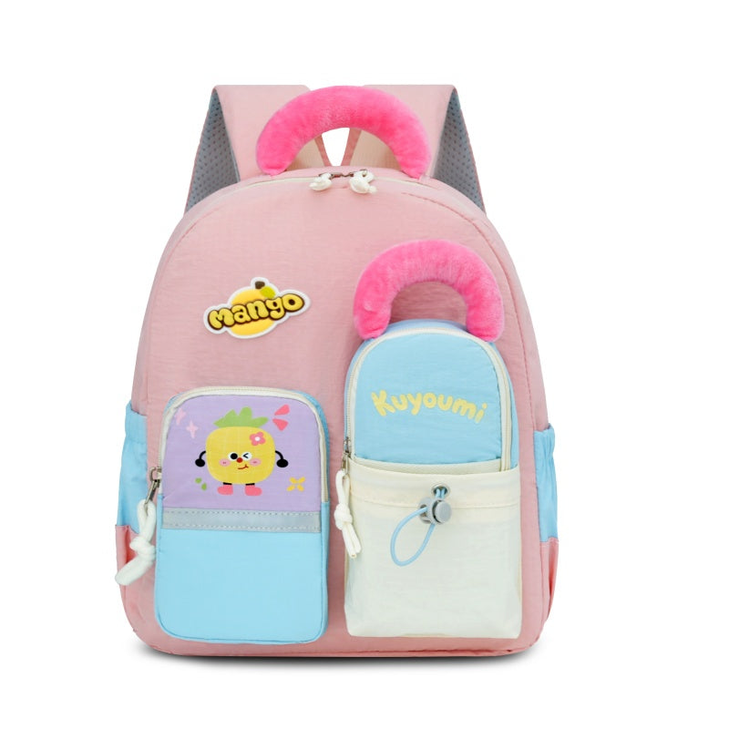 Children's Unisex Oxford Cloth Trendy Backpack Suitable For All Seasons