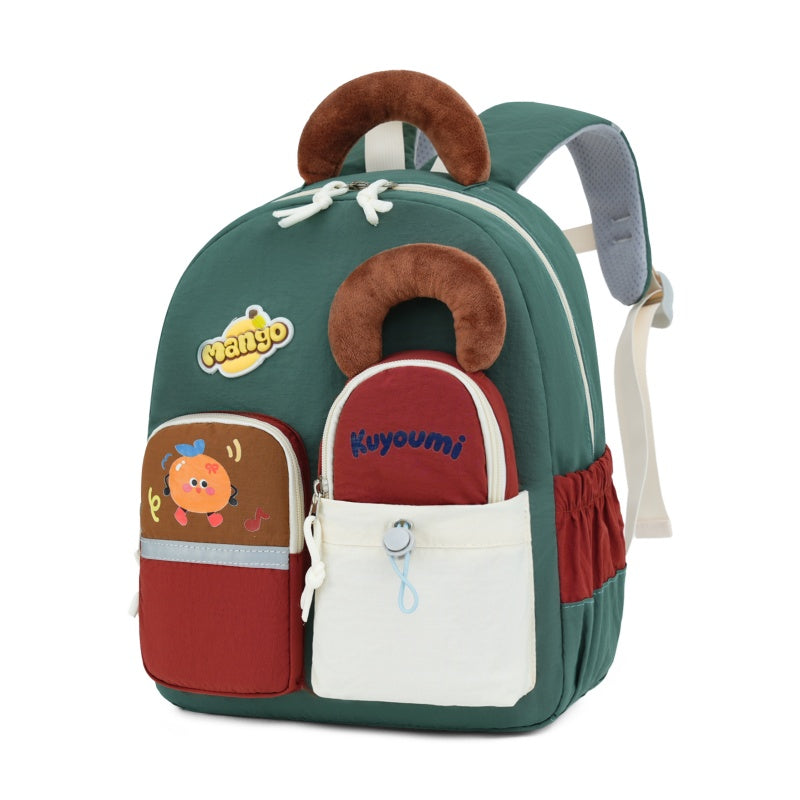 Children's Unisex Oxford Cloth Trendy Backpack Suitable For All Seasons