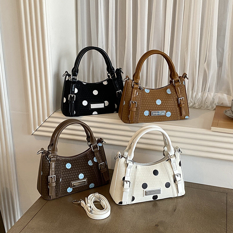 Color Block Square PU Leather Handbag For Women With Top Handle, Perfect For Summer