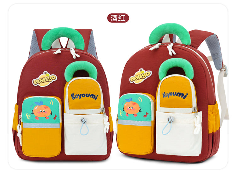 Children's Unisex Oxford Cloth Trendy Backpack Suitable For All Seasons