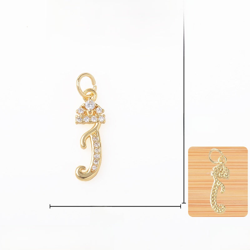 Copper Pendant With Electroplated 18K Real Gold Plated Finish In Gold, Jewelry Accessories