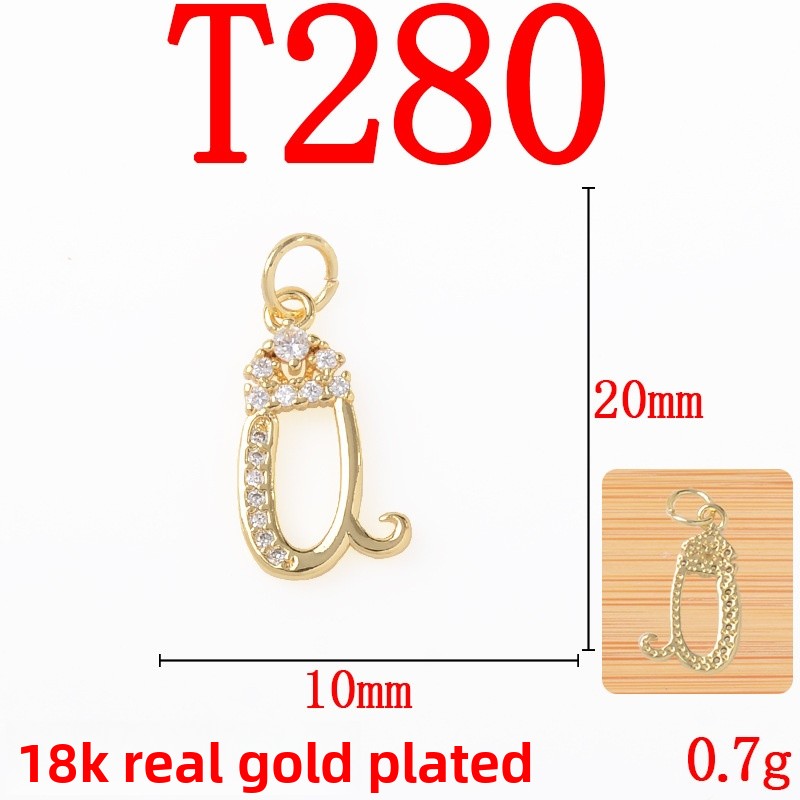 Copper Pendant With Electroplated 18K Real Gold Plated Finish In Gold, Jewelry Accessories