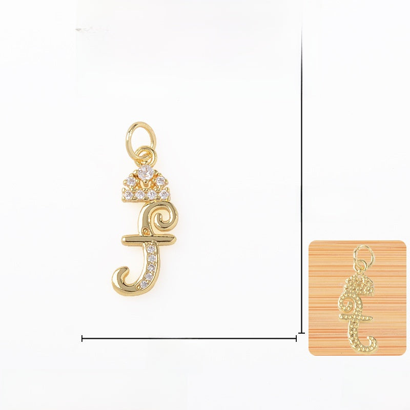 Copper Pendant With Electroplated 18K Real Gold Plated Finish In Gold, Jewelry Accessories