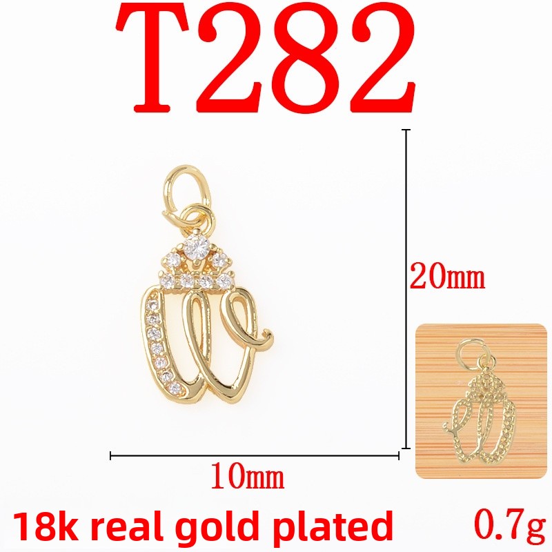Copper Pendant With Electroplated 18K Real Gold Plated Finish In Gold, Jewelry Accessories