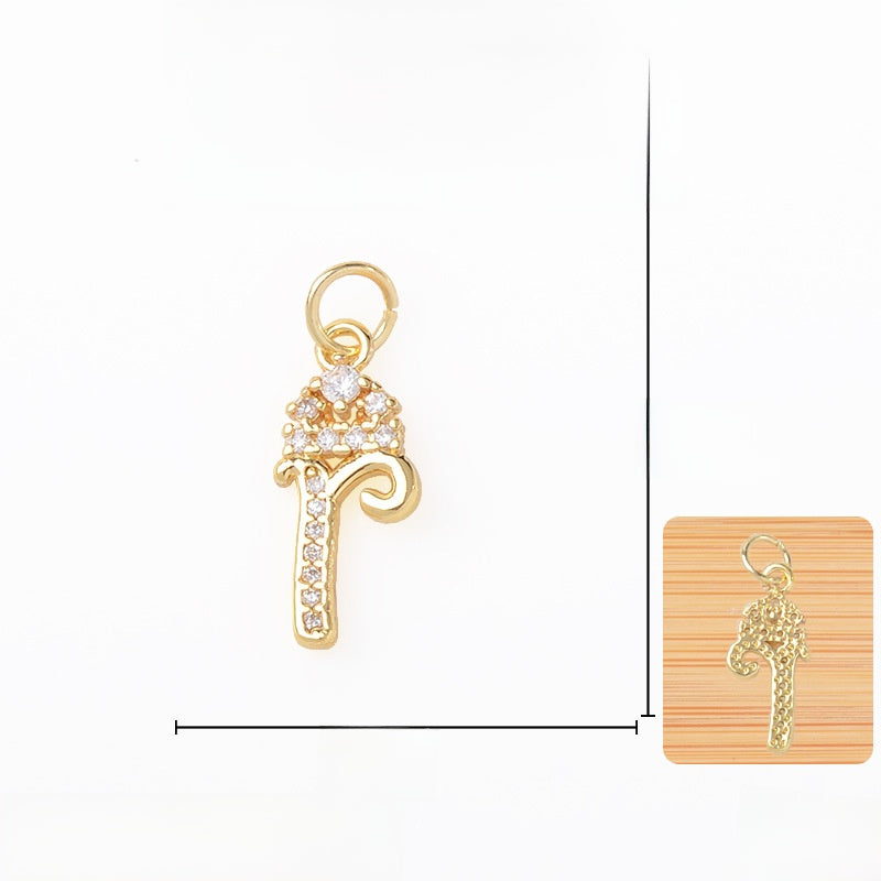 Copper Pendant With Electroplated 18K Real Gold Plated Finish In Gold, Jewelry Accessories