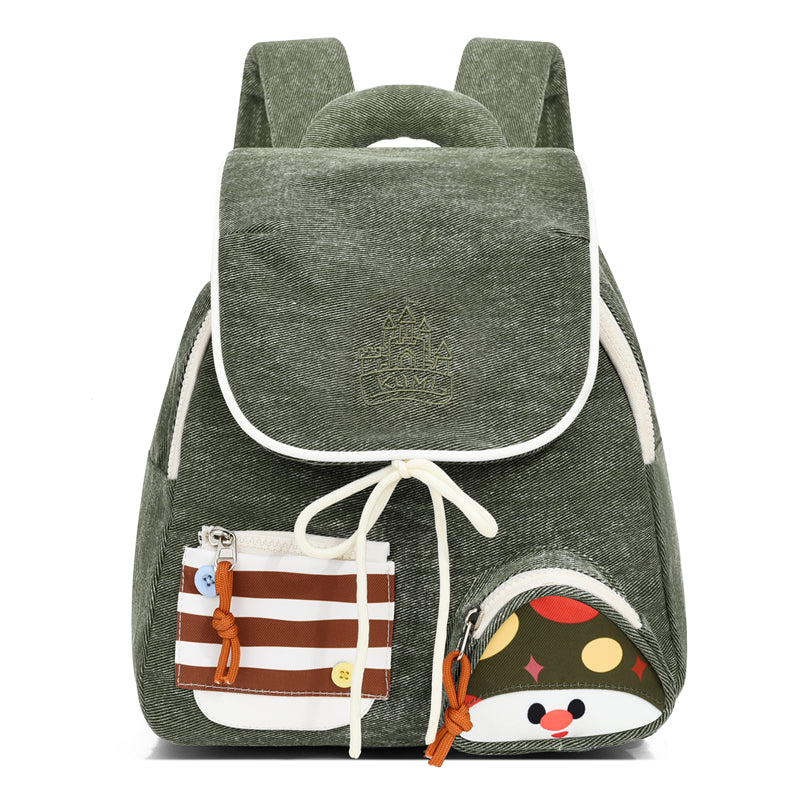 Children's Unisex Canvas Trendy Backpack Suitable For All Seasons