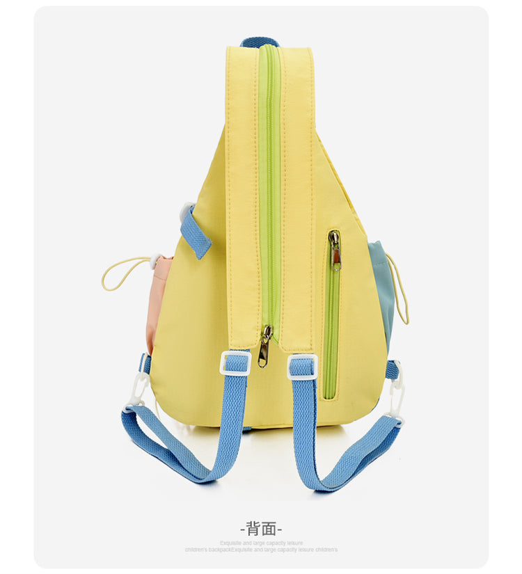 Children's Unisex Oxford Cloth Trendy Backpack Suitable For All Seasons