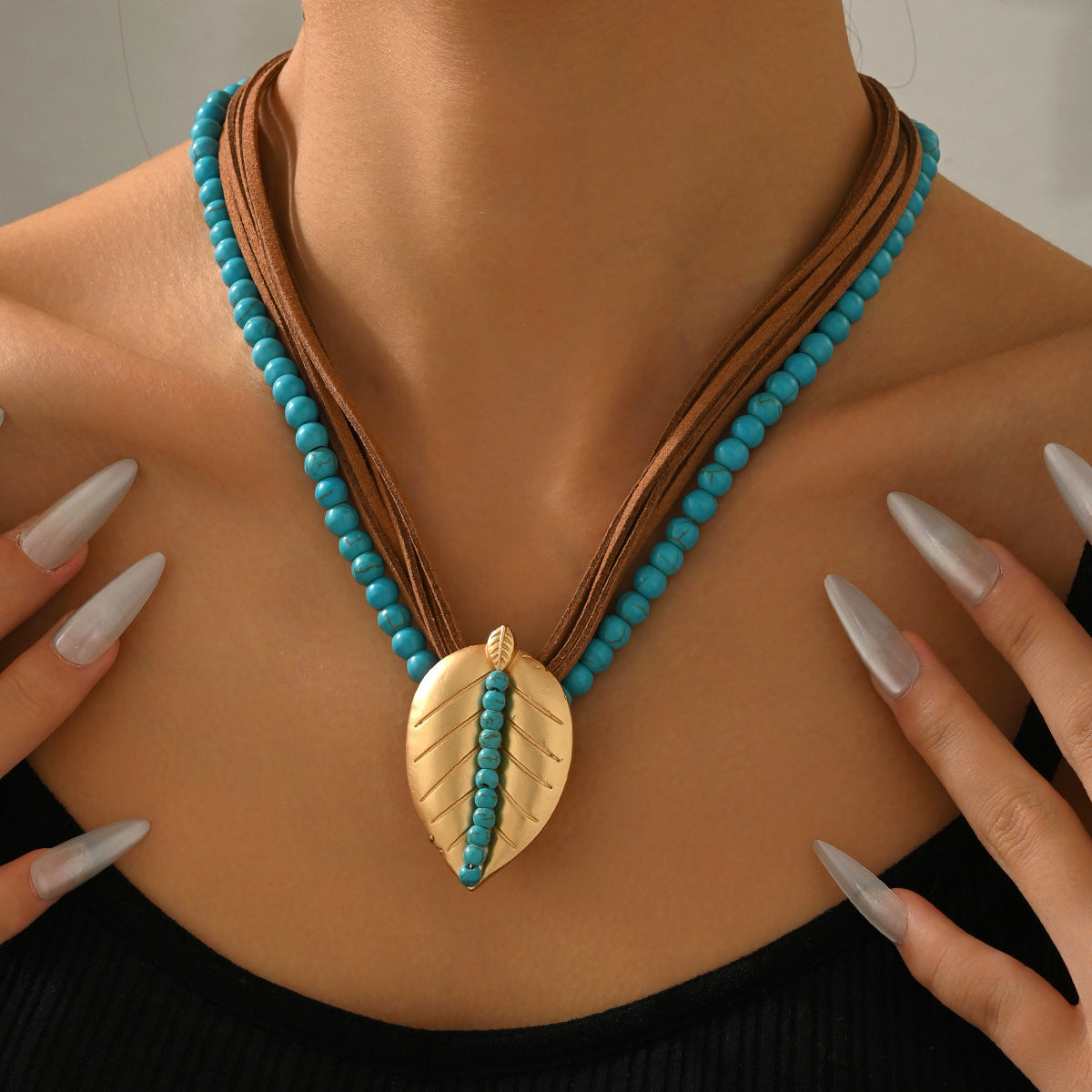 Bohemian Multicolor Shell Necklace For Women With Beaded Chain And Seed Bead Inlay, Crafted With Synthetics