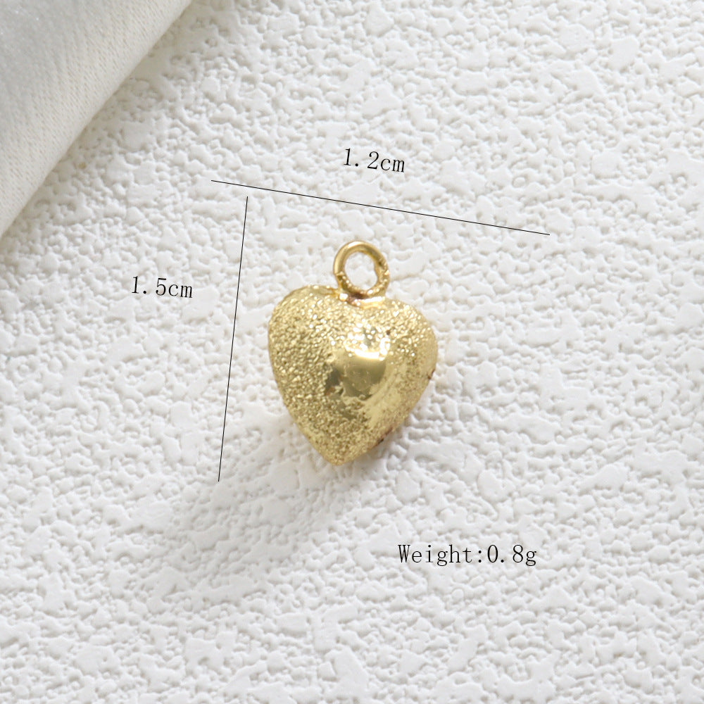 Copper Fish Bone Pendant With Electroplated Gold Finish, Jewelry Accessories