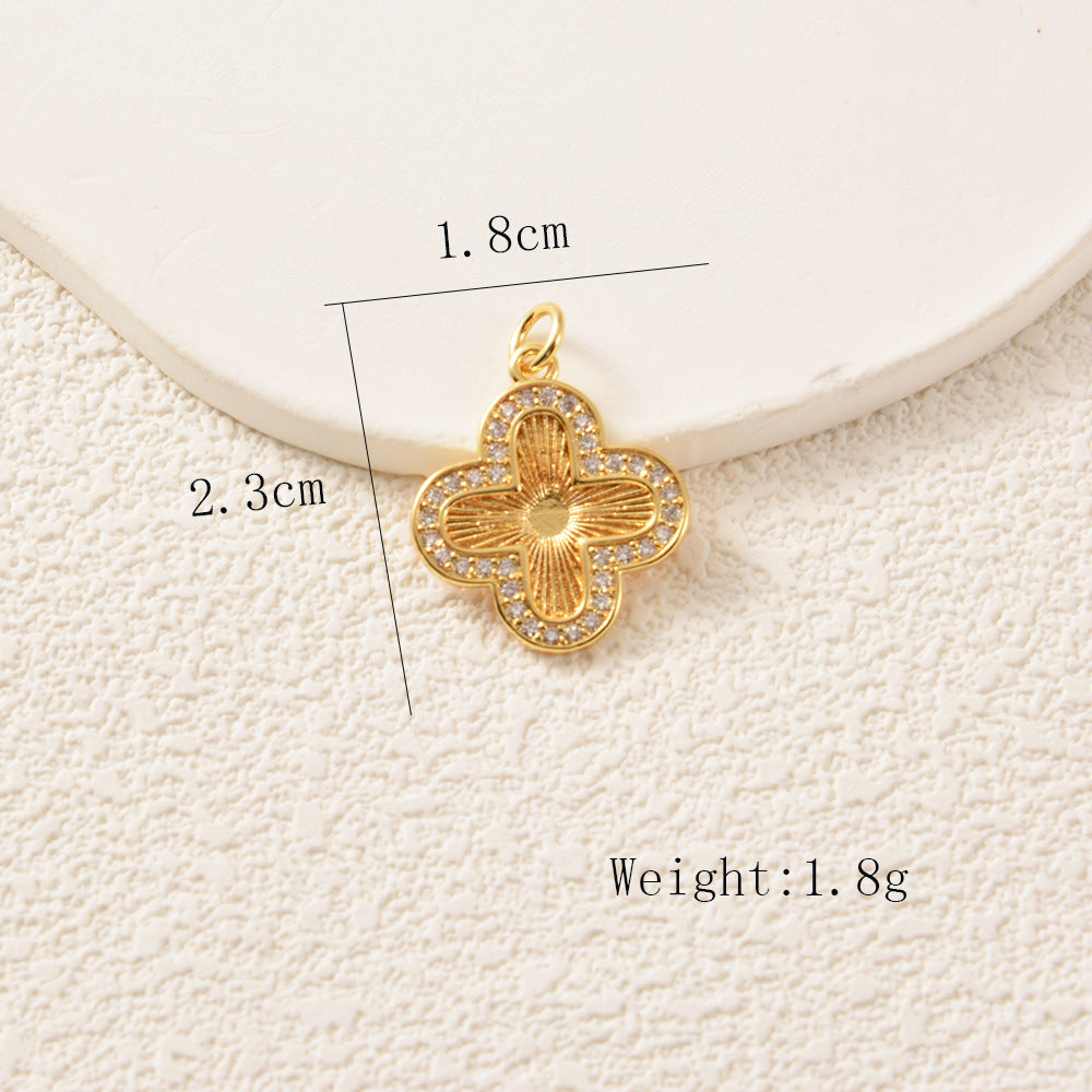 Copper Gourd Pendant Featuring Electroplated Craftsmanship In Hip-Hop Style Jewelry Accessories
