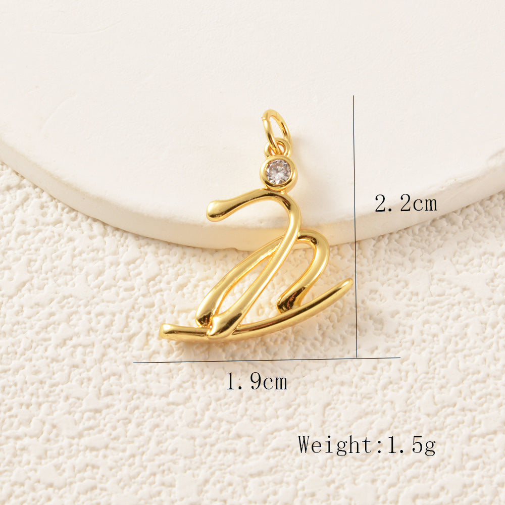 Copper Gourd Pendant Featuring Electroplated Craftsmanship In Hip-Hop Style Jewelry Accessories