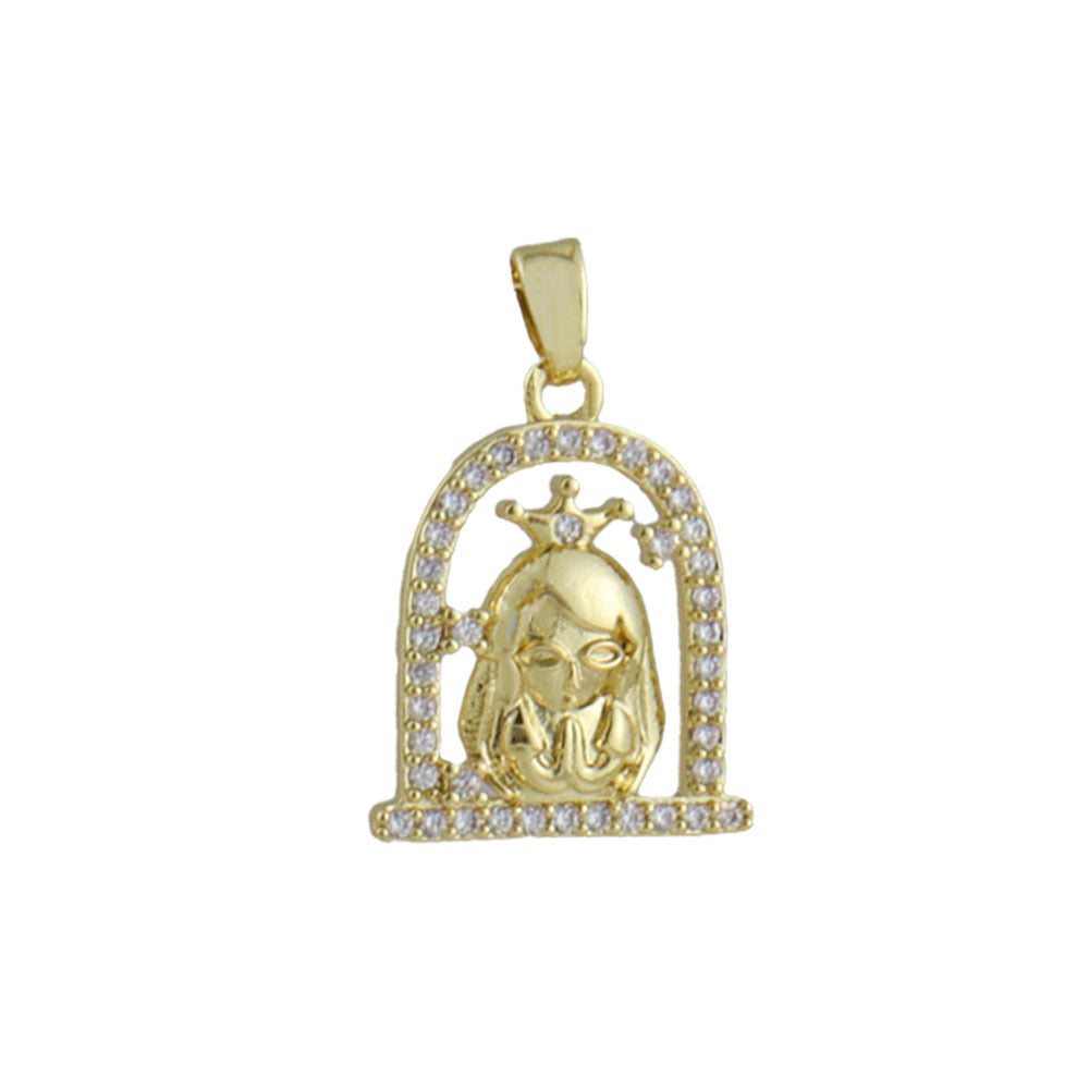 Copper Animal Pendant With Real Gold Plated Finish Featuring Electroplated Craftsmanship Jewelry Accessories