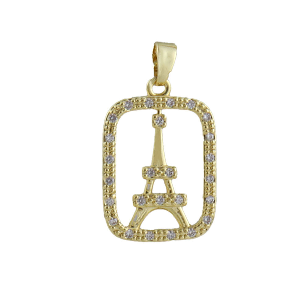 Copper Animal Pendant With Real Gold Plated Finish Featuring Electroplated Craftsmanship Jewelry Accessories